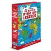 Слика на The World of Myths and Legends - Book and Shaped Puzzle (Travel, Learn and Explore)
