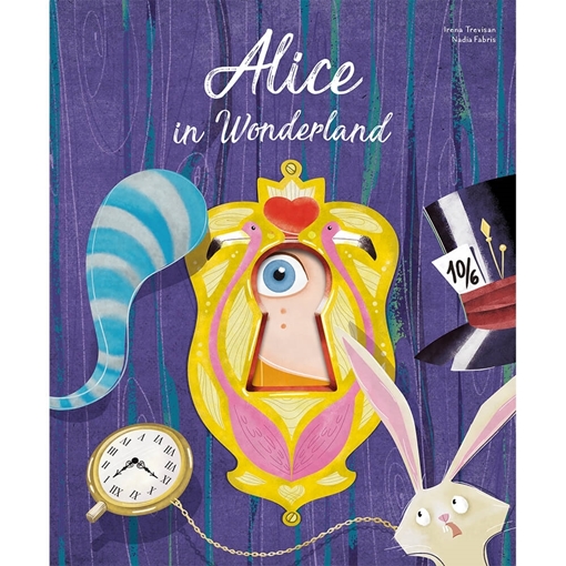 Слика на Alice in Wonderland - Die-cut Reading