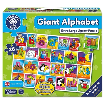 Прикажи детали за Giant  Alphabet - Extra Large Jigsaw Puzzle Слика на Giant  Alphabet - Extra Large Jigsaw Puzzle