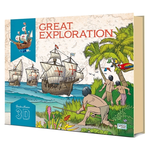 Слика на Great Exploration (Book and Santa Maria 3D Model)
