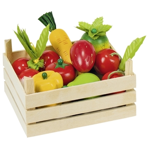 Слика на Fruit and vegetables in crate