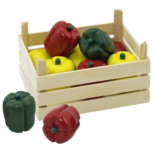 Слика на Peppers in vegetable crate