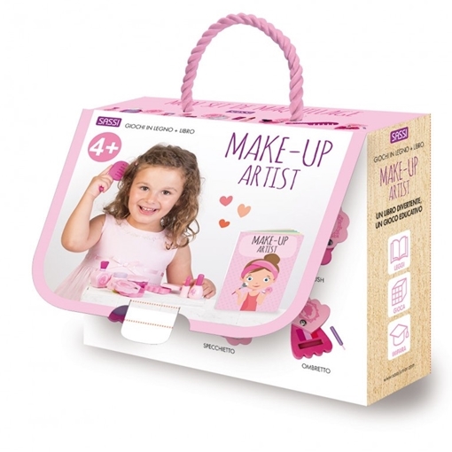 Слика на Make-Up Artist  - Book and Wooden Toy