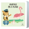 Слика на Animals on a Plane - Book + Giant Puzzle