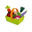 Слика на 8 зеленчуци и кошничка од филц - Janod
