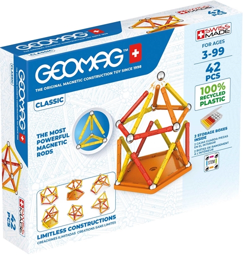 GEOMAG 100% RECYCLED PANELS 114 PIECE - The Toy Insider