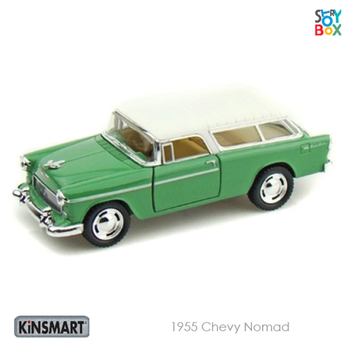 Слика на 1955 Chevy Nomad 1/40 (GREEN) - Kinsmart