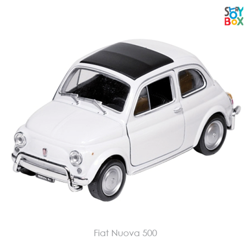 Слика на Fiat Nuova 500 (Бела)1:24