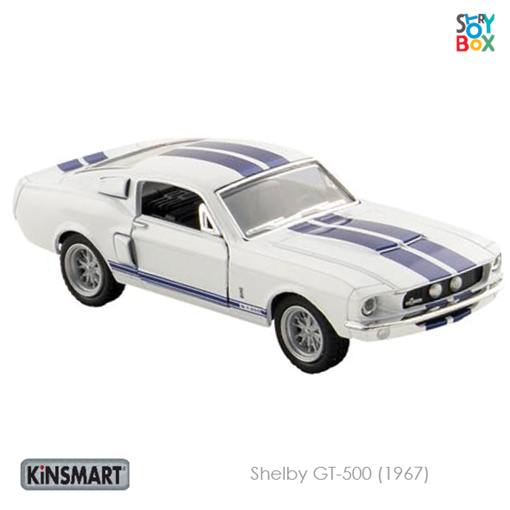 Слика на Shelby GT-500 (1967) White - 1:38, 12,5 cm