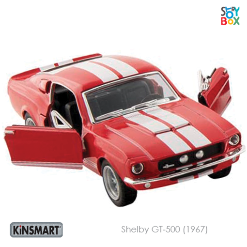 Слика на Shelby GT-500 (1967) Red - 1:38, 12,5 cm