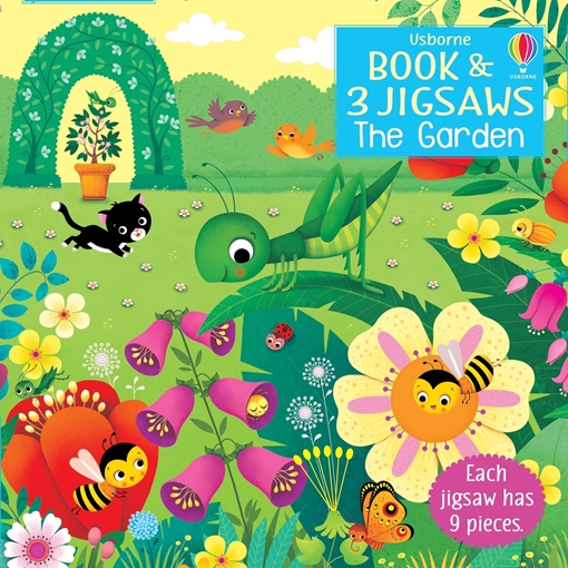 Слика на Book and 3 Jigsaws: The Garden