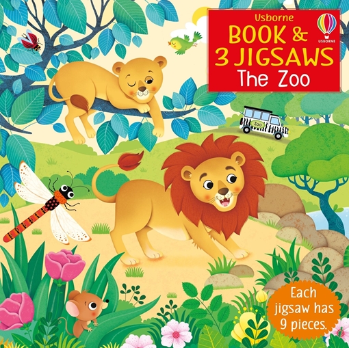 Слика на Book and 3 Jigsaws: The Zoo