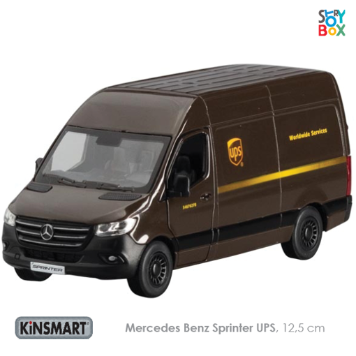 Слика на Mercedes Benz Sprinter UPS, 12,5 cm (Kinsmart)