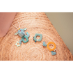 Слика на Мека играчка ЗМЕЈОТ ЏО - ланец со активности и глодалка - Lilliputiens
