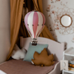 Слика на Декоративен балон (голем) - крем/минт/виолетова - Super Balloon