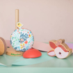 Слика на Дрвена играчка за редење со меки делови СРНАТА СТЕЛА - Lilliputiens