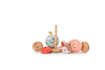 Слика на Дрвена играчка за редење со меки делови СРНАТА СТЕЛА - Lilliputiens