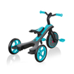 Слика на Трицикл и баланс велосипед EXPLORER 4 во 1 (црно-тиркизен) - Globber