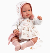 Слика на Кукла ТАЛА, со розова гушкалка и со звуци (44cm) - Llorens Dolls