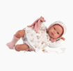 Слика на Кукла ТАЛА, со розова гушкалка и со звуци (44cm) - Llorens Dolls