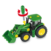 Слика на John Deere- Трактор со  приколка за дрва и сено, 2 во 1 , 1:24- Klein