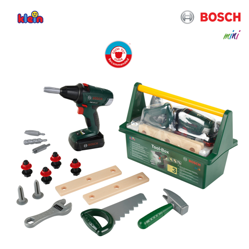 Слика на Bosch-  Кутија со алати и безжичен шрафцигер- Klein