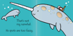 Слика на That's not my narwhal…