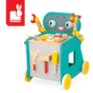 Слика на Подвижна работилница со алат - Janod Magnetic Robot Brico 'Kids 18m+