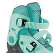 Слика на Детски ролерки 2 во 1 (бр. XS/S 26-29) минт - Globber - Learning Inline Skates