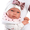 Слика на Кукла ТИНА, со перниче како лебед и со звуци (44cm) - Llorens Dolls