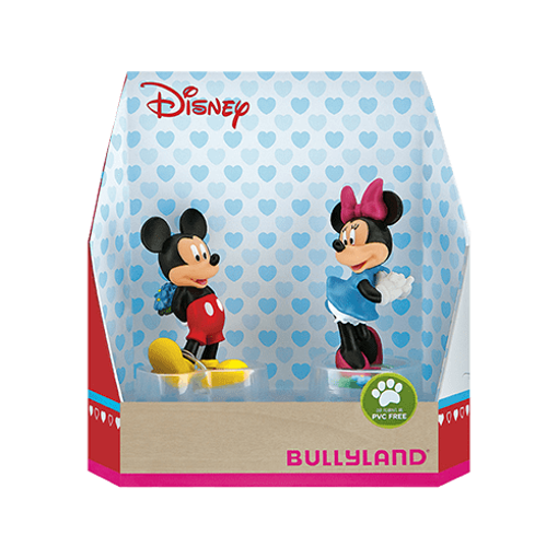 Слика на Bullyland - МИКИ МАУС Valentine сет  - Walt Disney