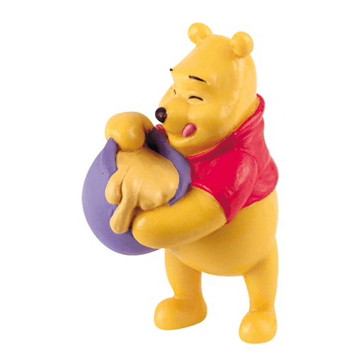 Слика на Bullyland - Winnie Pooh со кофа со мед - Walt Disney