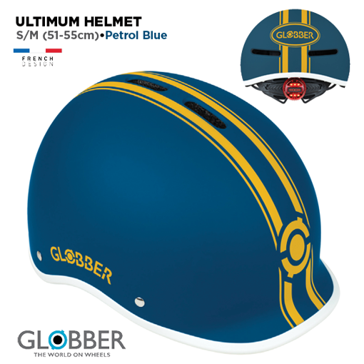 Слика на Кацига ULTIMUM S/M (51-55cm) (Петрол-сина) - Globber