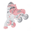 Слика на Детски ролерки 2 во 1 (бр. S/M 30-33) розови - Globber - Learning Inline Skates