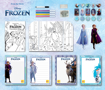 Слика на Креативен комплет - Училиште за боење и цртање Frozen - Lisciani