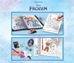 Слика на Креативен комплет - Училиште за боење и цртање Frozen - Lisciani