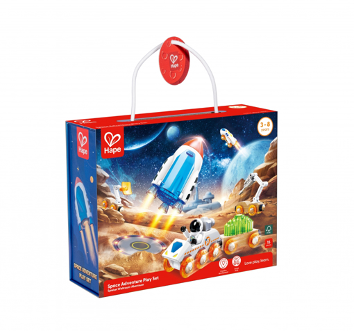 Слика на Сет за игра, Вселенска авантура, 15 парчиња- Hape
