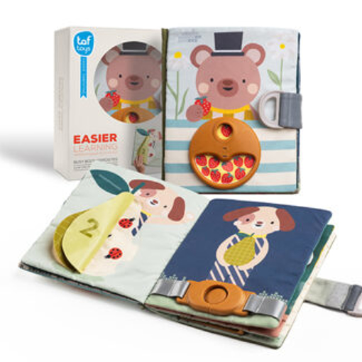 Слика на Едукативна книга на спротивности Busy Book Opposites- Taf Toys