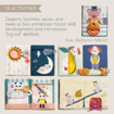Слика на Едукативна книга на спротивности Busy Book Opposites- Taf Toys