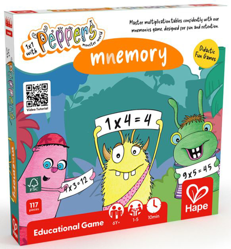 Слика на Едукативна друштвена игра Mnemory-  Hape