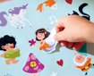 Слика на Книга со стикери, Самовили - Hape