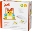 Слика на Дрвени едукативни блокови за редење - Goki