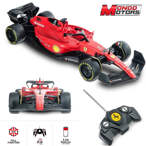 Слика на Автомобил со далечинско управување - 1:18 R/C FERRARI F1 75 SCX6 - 2.4 GHz - Mondo Motors
