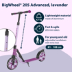 Слика на Тротинет Hudora BigWheel® 205 Advanced (Виолетов)