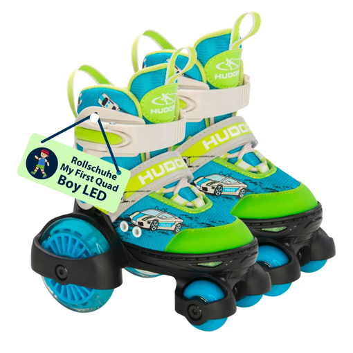 Слика на Ролшуи My First Quad LED, boy (Број 26-29) - Hudora
