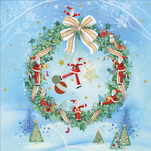 Слика на Новогодишна картичка,  Магична круна - Pictura