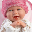 Слика на Бебе Mimi со перниче-креветче (се смее, вели мама и папа) 42 cm – Llorens Dolls