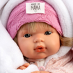 Слика на Кукла Lola со ќебе, 38 cm (плаче, вели мама и папа)  – Llorens Dolls
