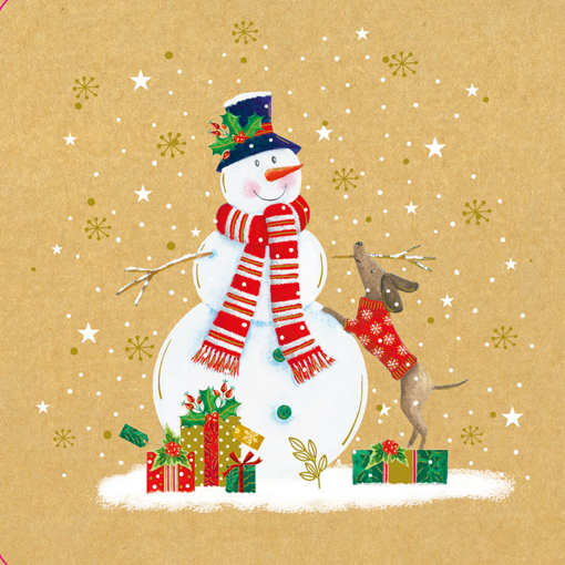 Слика на Новогодишна честитка СНЕШКО, Cosy Paper - Pictura