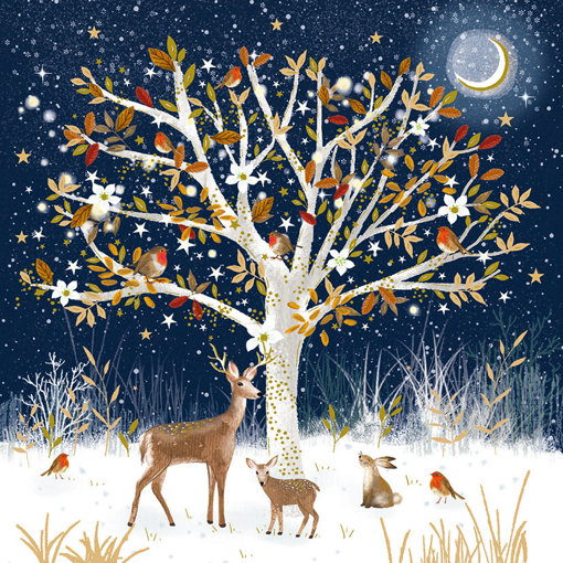 Слика на Новогодишна честитка СЕМЕЈСТВОТО ЕЛЕНИ, Cosy Paper - Pictura